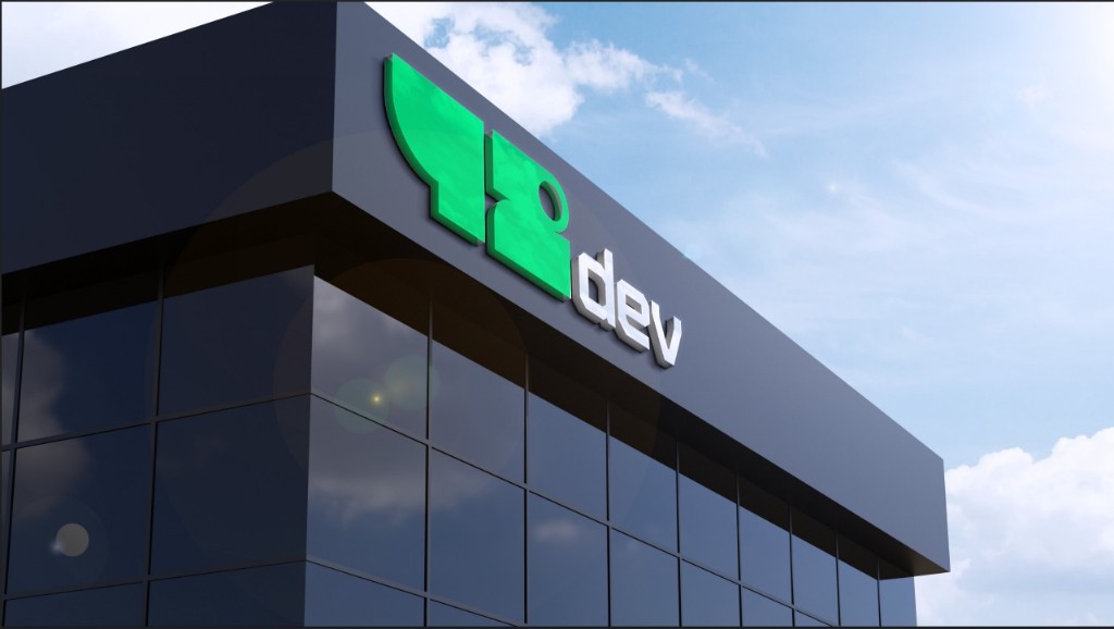 Fachada da 42dev com foco em tecnologia industrial em Blumenau para industria B2B